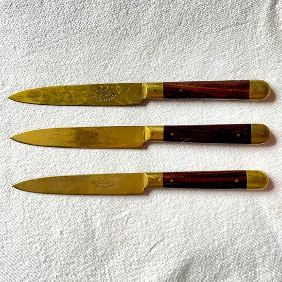 3 Vintage Small Stahl-Bronco Knives - Picture 1 of 3